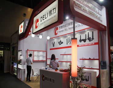 邯鄲市得力標準件有限公司2017.6.20-22上海國際緊固件專業展會參會現場